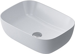Am.Pm Мебельная накладная раковина Func 45 белая глянцевая – фотография-1