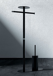 Boheme Стойка с держателем туалетной бумаги и ершиком Q 10953-B-CR – фотография-2