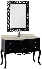 Demax Зеркало для ванной "Престиж NEW 75" черное – фотография-3