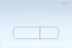 Aquatek Унитаз подвесной Ника AQ2009-00 в комплекте с инсталляцией Standard INS-0000012 с клавишей смыва KDI-0000013 белая и крепления KKI-0000002 – фотография-3