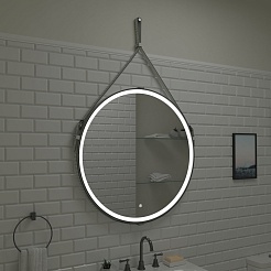 Continent Зеркало Millenium White Led 800 – фотография-9