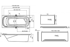 Ravak Акриловая ванна Vanda II 150 – фотография-3