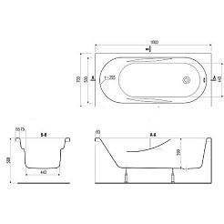Cersanit Акриловая ванна Mito Red 160 – фотография-3