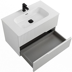 Cezares Тумба с раковиной Duet 90 подвесная CZR-8095-90 bianco lucido – фотография-3