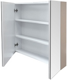 СанТа Зеркальный шкаф Стандарт 70 белый – фотография-3