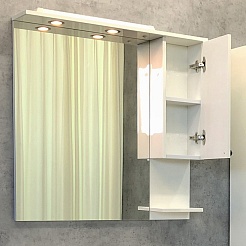 Comforty Мебель для ванной Севилья 85 слоновая кость – фотография-18