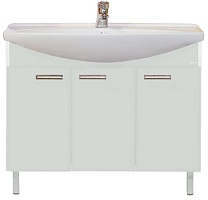 Misty Тумба для умывальника Джулия 105 белая White