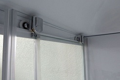 Royal Bath Душевая кабина HP RB 8120HP1-T-BL-L 120x80 L стекло прозрачное профиль черный матовый – фотография-3