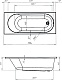 Marka One Акриловая ванна Atlas 170x70 – картинка-10