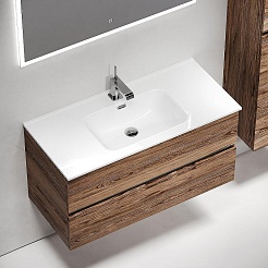 Sancos Тумба под раковину Urban 100 дуб чарльстон – фотография-2