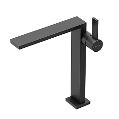 Sancos Смеситель для раковины высокий Linn черный матовый SC9020MB – фотография-2