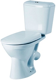 Керамин Унитаз-компакт "Сити" 417086 голубой – фотография-1