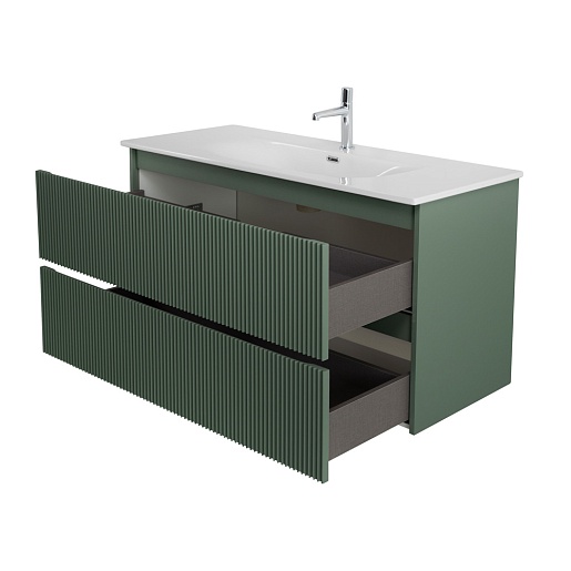 BelBagno Тумба под раковину Uno 120 подвесная Еловый матовый – картинка-5