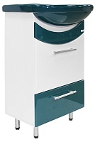 Mixline Тумба под раковину Радуга 52 зеленая