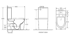WeltWasser Унитаз SALZBACH 001 MT-WT – фотография-2
