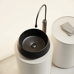 Ceramicanova Мебельная раковина Maya 40 CN12004MB чёрный матовый – фотография-2