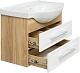 Runo Мебель для ванной Дублин 80 подвесная дуб/белая – фотография-16