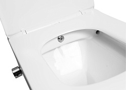 SantiLine Унитаз подвесной SL-5004SM-BD с функцией биде и смесителем – фотография-6