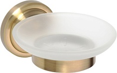 Bemeta Мыльница стеклянная Retro bronz 144108027