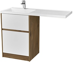 Акватон Тумба под раковину Лондри 60 дуб рустикальный – фотография-4