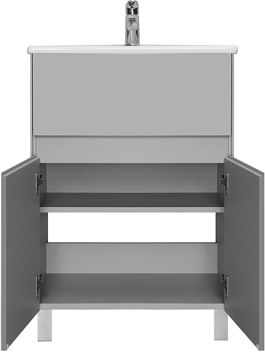 Акватон Тумба под раковину Форест 60 туманный серый – картинка-5