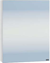 СанТа Зеркальный шкаф Аврора 50 белый – фотография-1