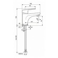 Vidima Смеситель для раковины Balance BA264AA – фотография-2