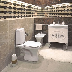 Керамин Биде напольное Санти – фотография-2