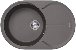 Florentina Мойка кухонная Лацио 780 серый шелк – фотография-1