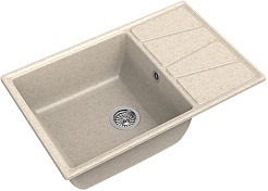 Granfest Мойка кухонная GF-V780L бежевый – фотография-1