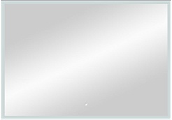 Continent Зеркало Frame Black Led 900x700 – фотография-3