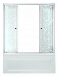 Triton Шторка на ванну Узоры 170 – фотография-1