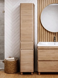 Vivon Пенал Atwood 35 L с корзиной дерево левосторонний – фотография-2