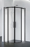 BelBagno Душевой уголок Acqua 90/90 ACQUA-R-2-90-C-NERO стекло прозрачное
