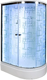 DTO Душевая кабина EM2712L LED с гидромассажем – фотография-2