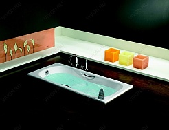 Roca Ванна чугунная Malibu 2334G0000 160x70 см – фотография-6