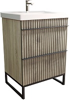 Mixline Тумба с раковиной Окленд 60 дуб мелфорд