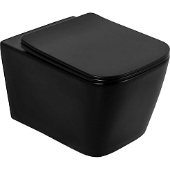 BelBagno Унитаз подвесной Ardente-C BB3202CHR-MB – фотография-1