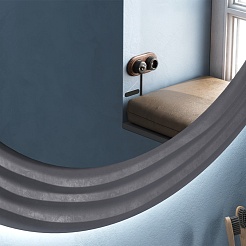 Equil Зеркало Mirage D80 графит софт – фотография-4