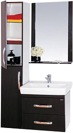 Misty Зеркало для ванной Жасмин 60 венге – фотография-3