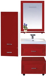 Misty Зеркало для ванной Европа 60 красное – фотография-3