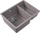 Florentina Мойка кухонная Вега 335/160 грей – фотография-6