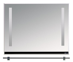 Misty Зеркало для ванной Джулия 105 черное – фотография-1