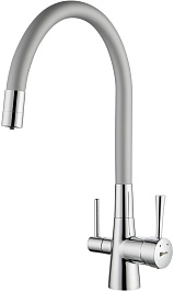 Lemark Смеситель для кухни Comfort LM3075C-Silver серебро/хром – фотография-1