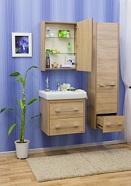 Sanflor Тумба с раковиной Ларго 2 60 вяз швейцарский, Q 60 – фотография-5