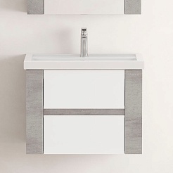 Onika Тумба с раковиной Стоун 70.13 Ателье светлое – фотография-5