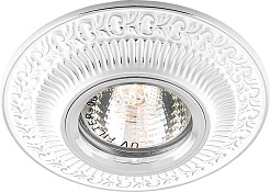 Feron Светильник встраиваемый DL6240 потолочный MR16 G5.3 белый хром – фотография-1