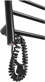 Domoterm Полотенцесушитель электрический Аврора DMT 109-6 40x60 ЧРН EK L черный – фотография-3