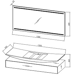 Kolpa San Комплект мебели Santino – фотография-2