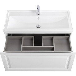 Cezares Тумба под раковину Giubileo 100 подвесная брашированный ясень – фотография-4